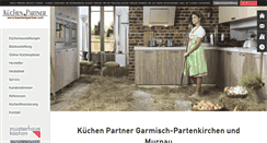 Desktop Screenshot of kuechenpartner.com